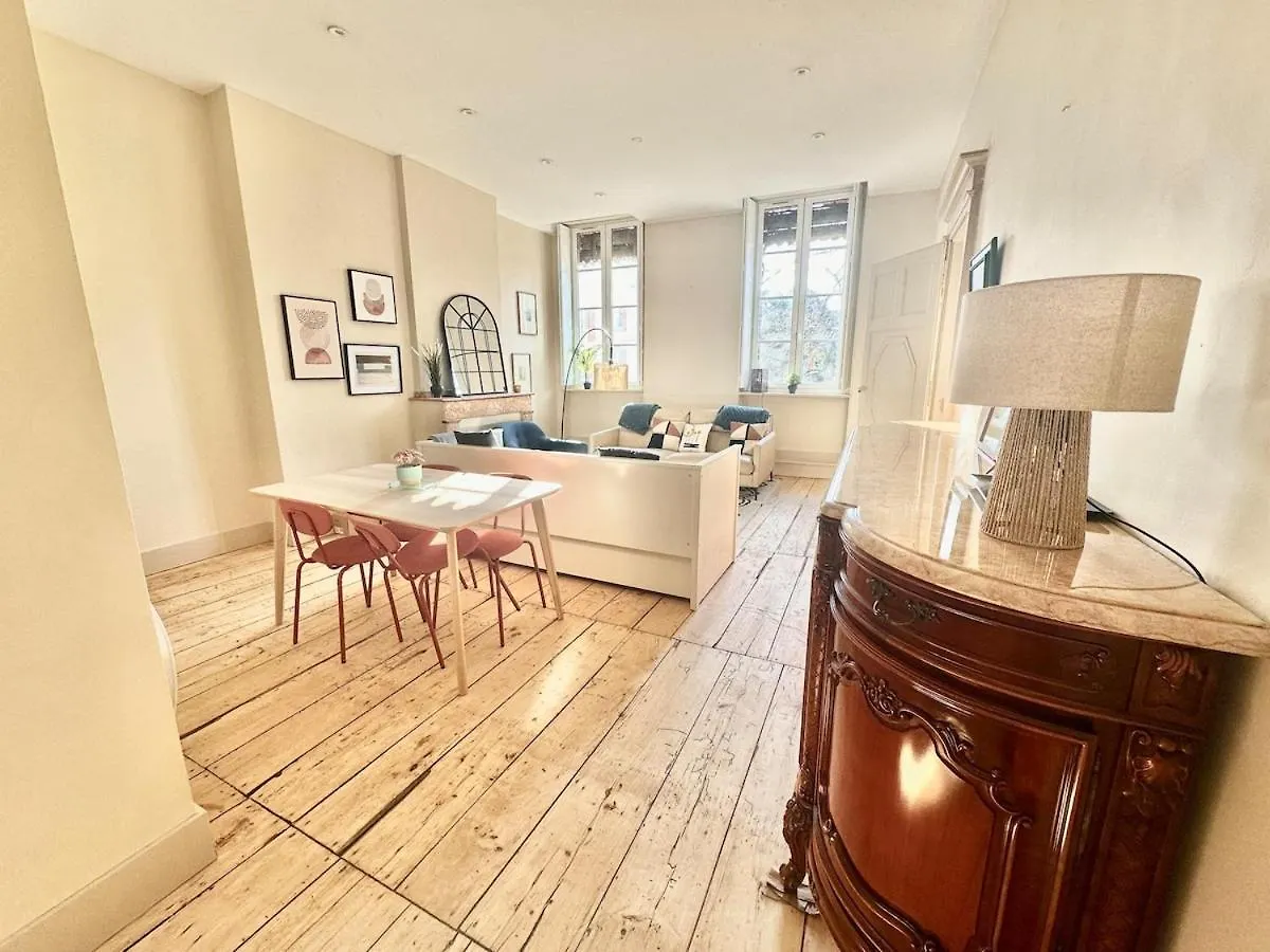 Grand Appartement Standing Lit King Size Capitole Toulouse 0*,